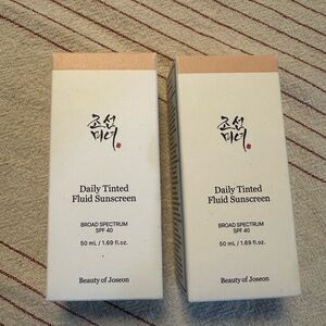 Beauty of Joseon Tinted Sunscreen - new 2 pack!